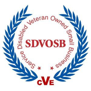 the logo of Service Disabled Veteran Owned Small Business certification